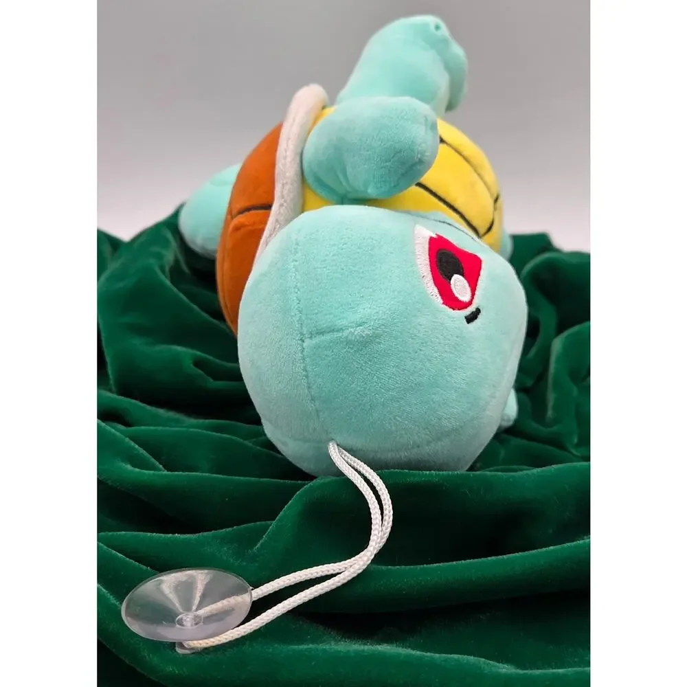 Pokémon Squirtle Plush Window Cling Suction Cup Hanging Car Toy Stuffed Animal
